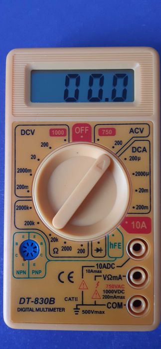 Multímetro Digital Wolf-Tools