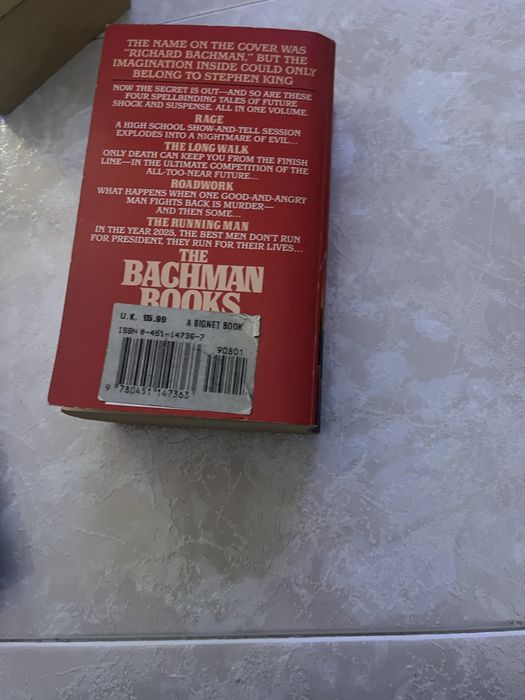 Livro “The Baghman Books” de Stephen King