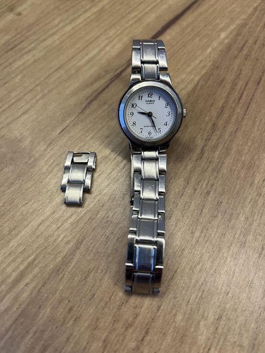 Zegarek Casio, bransoleta 14cm + 2 cm