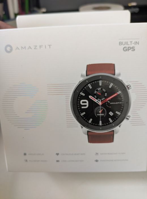 Amazfit GTR 47mm como novo com 2 pulseiras