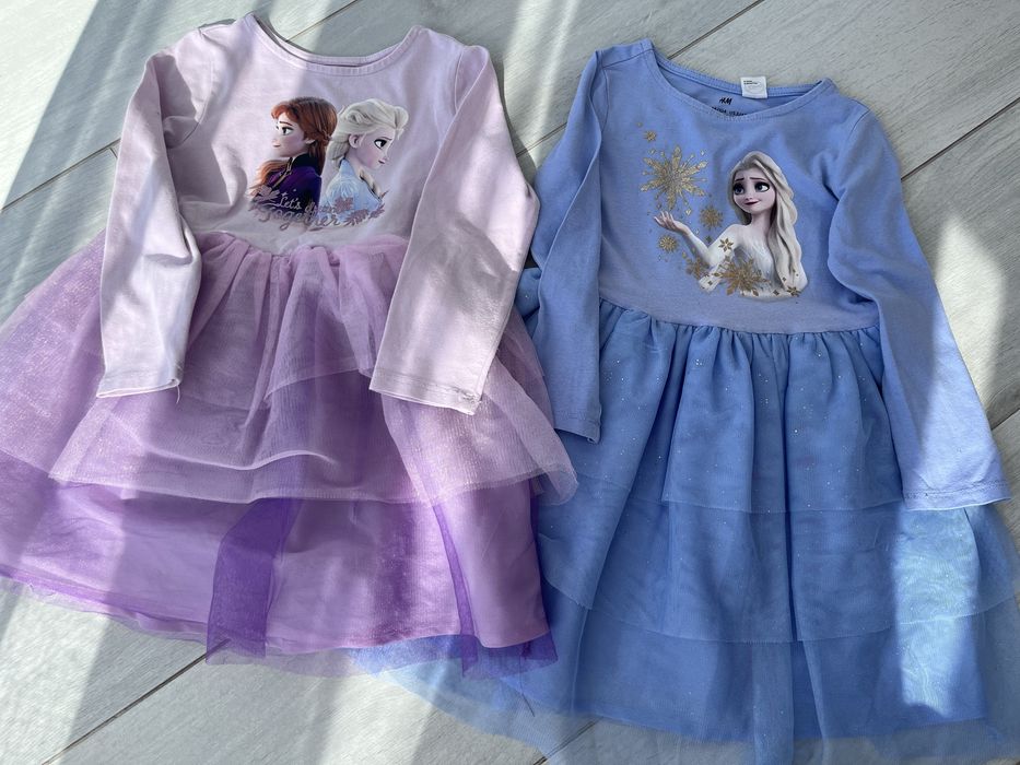 Сукні плаття в садочок 98-104 Анна і Ельза h&m sinsaу 8=500грн