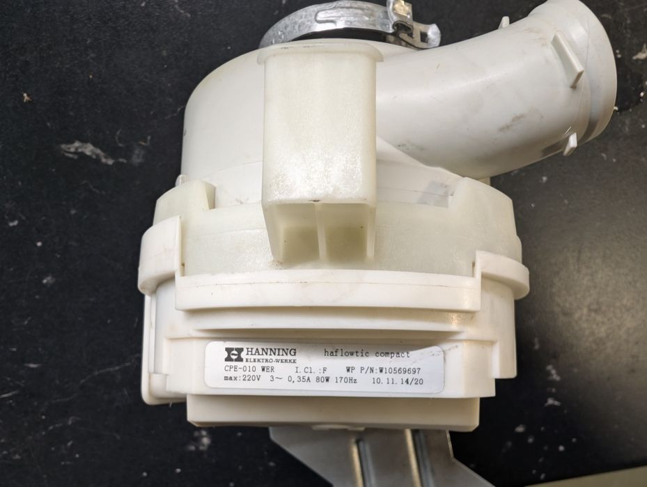 Pompa myjąca zmywarka Whirlpool WP 108. Cpe-010 wer