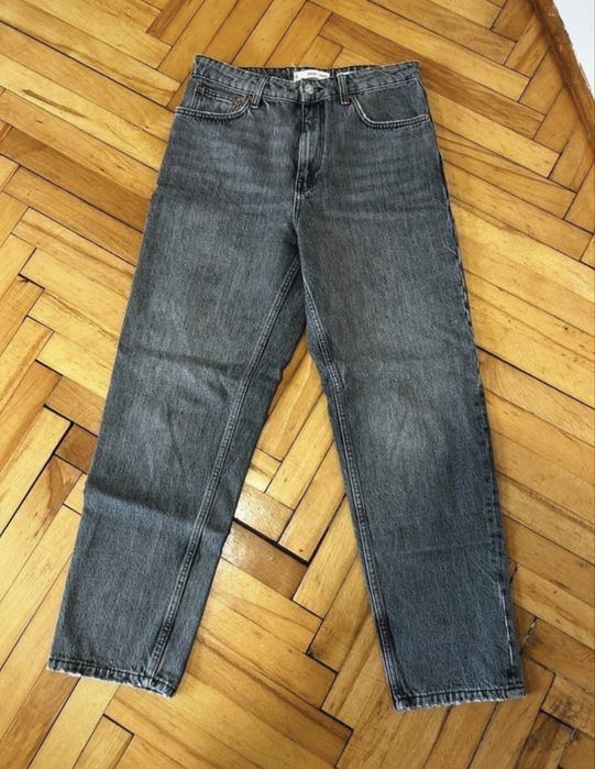Jeansy damskie NMG mom fit M