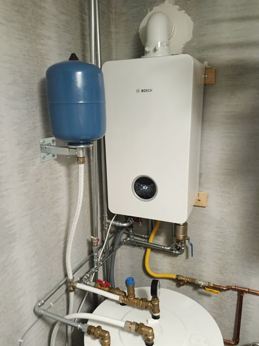 Usługi hydrauliczne montaż kotłów C.O. dwupaliwowych ekogroszek/pellet