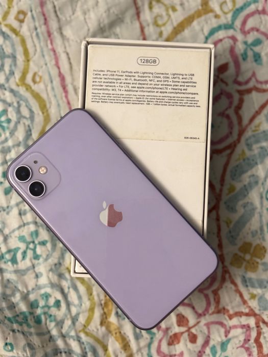 Продам iPhone 11 на 128 gb фіолетовий
