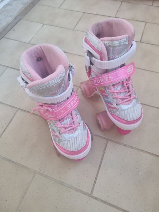 Vendo patins 4 rodas 31-34