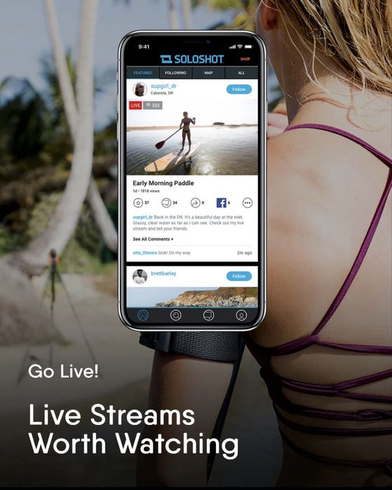 Video camara SOLOSHOT 65x