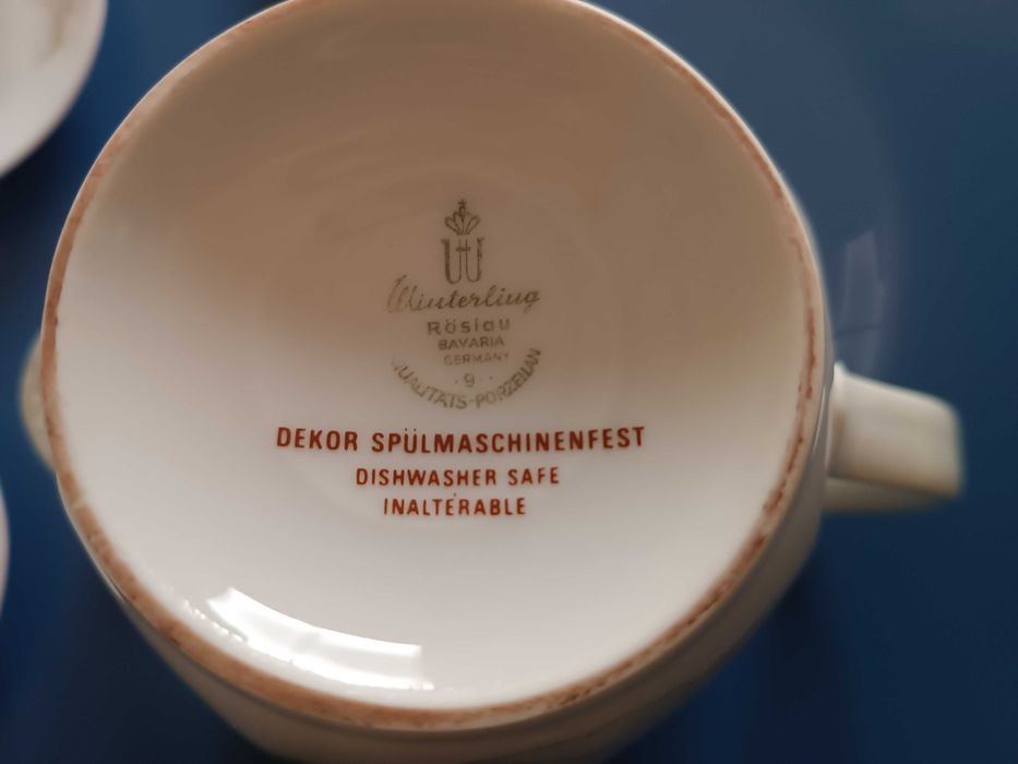 Serviço antigo de café/ Marca: Winterling bavaria