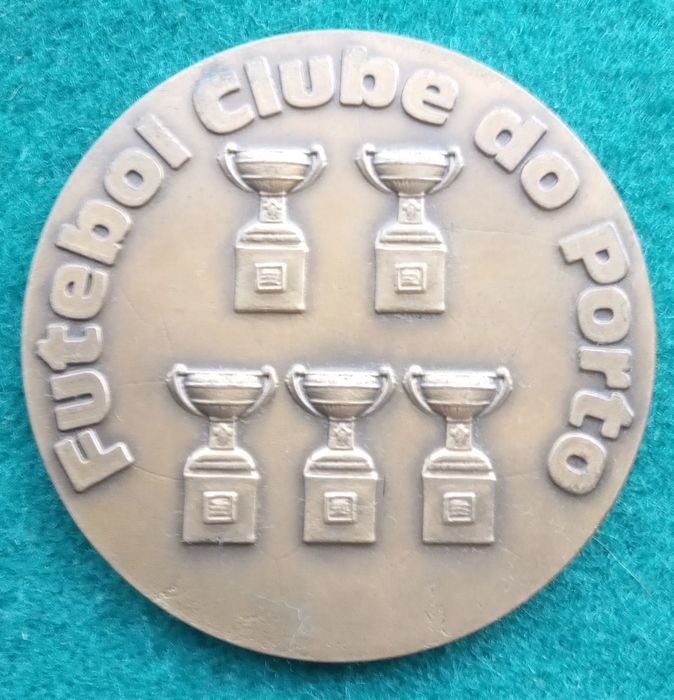 Medalha FC Porto penta-campeão