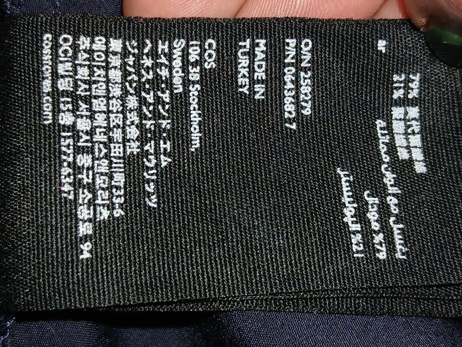 Sukienka granatowa, COS,XS - ka,(pg)