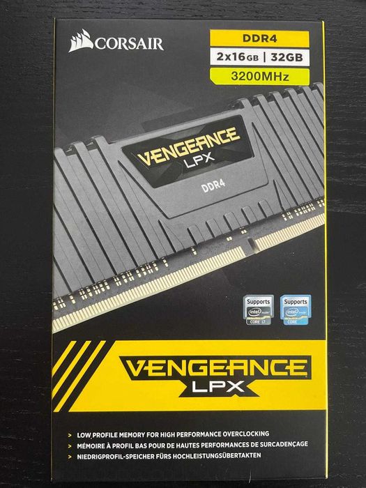 Corsair Vengeance LPX 32GB (2x16GB) DDR4 3200MHz – Caixa Original