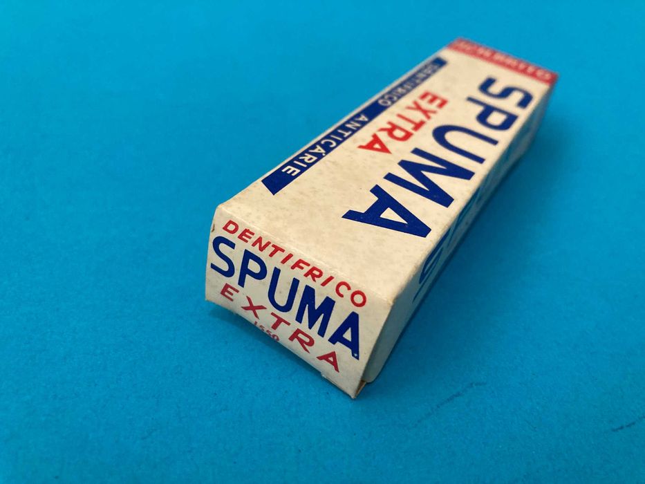 Rara Pasta de Dentes Spuma Extra da Ach Brito Anos 60 Nova