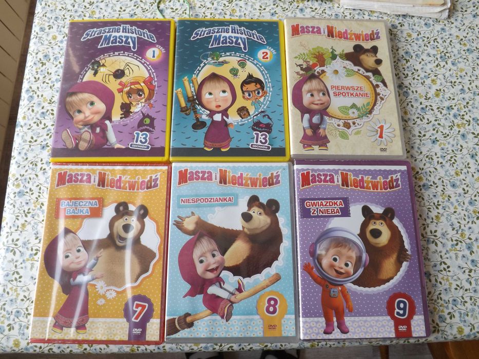Masza i Niedźwiedź kolekcja bajki film