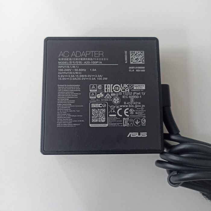 Carregador ASUS ROG 100W (A20-100P1A)