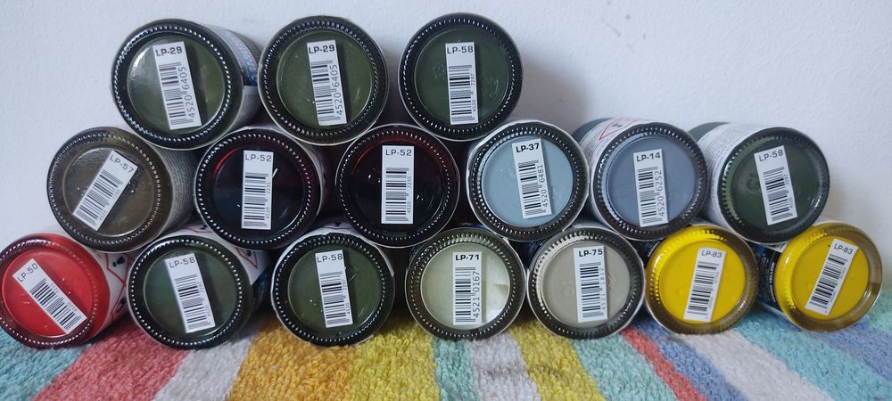 130 Tintas Tamiya Lacquer