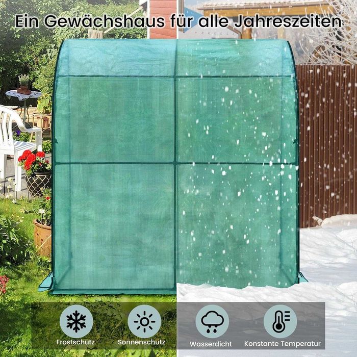 Nowa szklarnia / namiot do uprawy / cieplarnia / altana foliowa !K72!