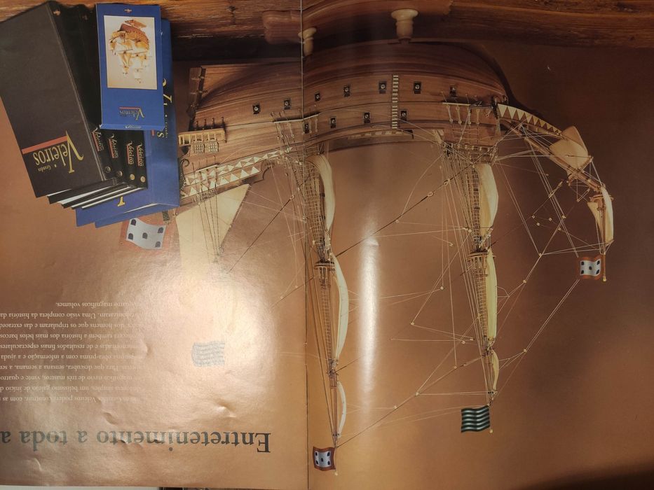 Galeão de Museu - São João Baptista - Completo - Modelismo Naval