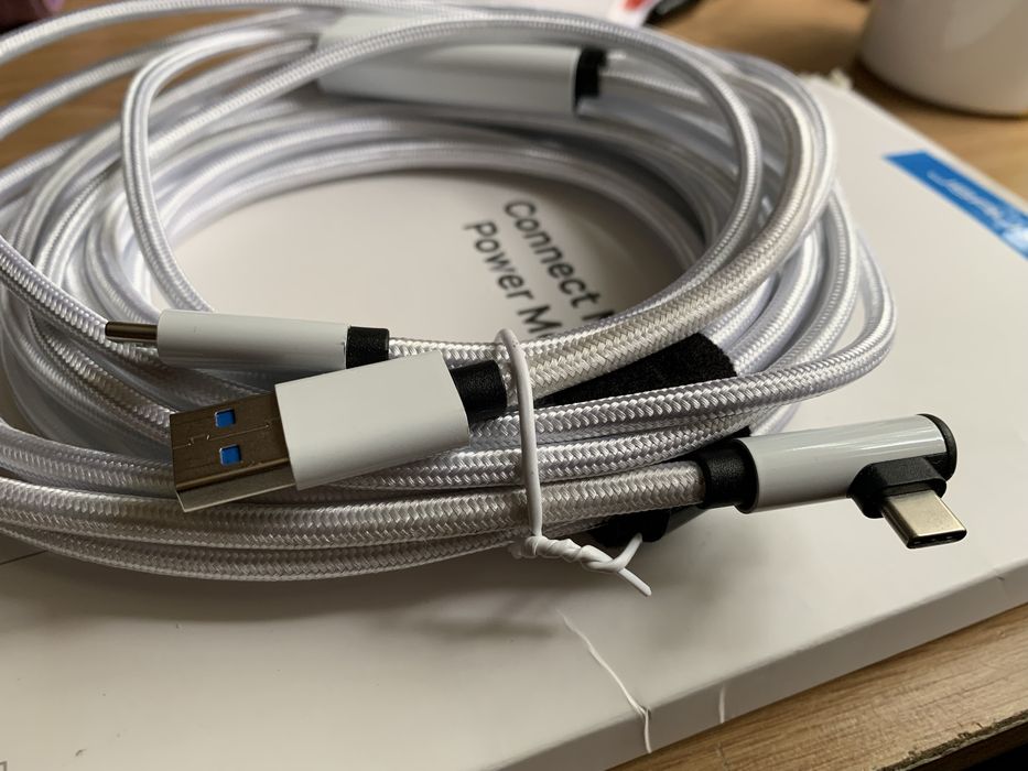 Przedłużacz ladowarka macbook, usb, usb-c 5m