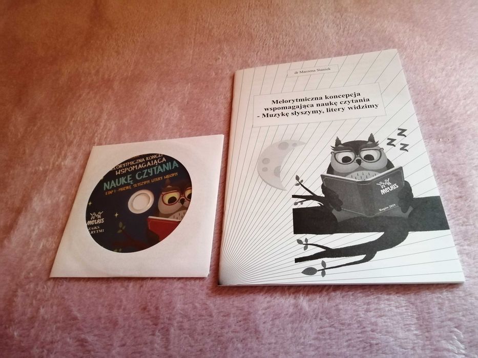 Muzykę słyszymy, litery widzimy +płyta CD - melorytmiczna koncepcja wspomagająca naukę czytania