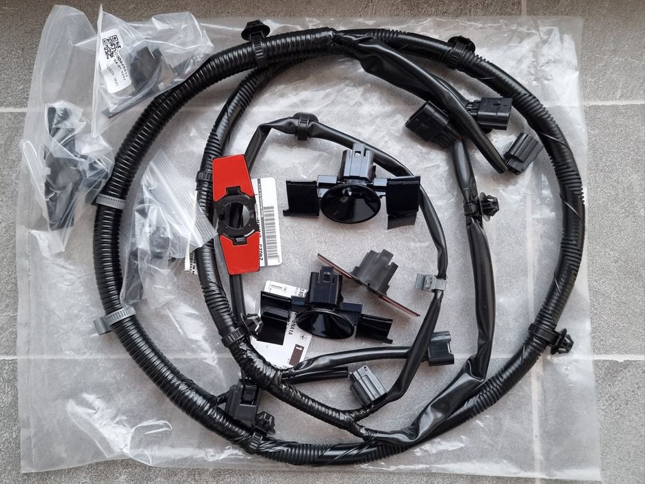 infiniti qx50 qx55 проводка бампера парктронік камера