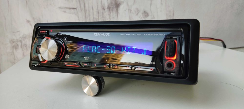 Kenwood KMM-357SD с Bluetooth RGB MOSFET 4x50 магнитола - оригинал!