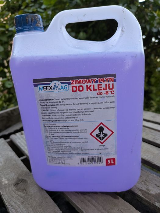 Zimowy płyn do kleju