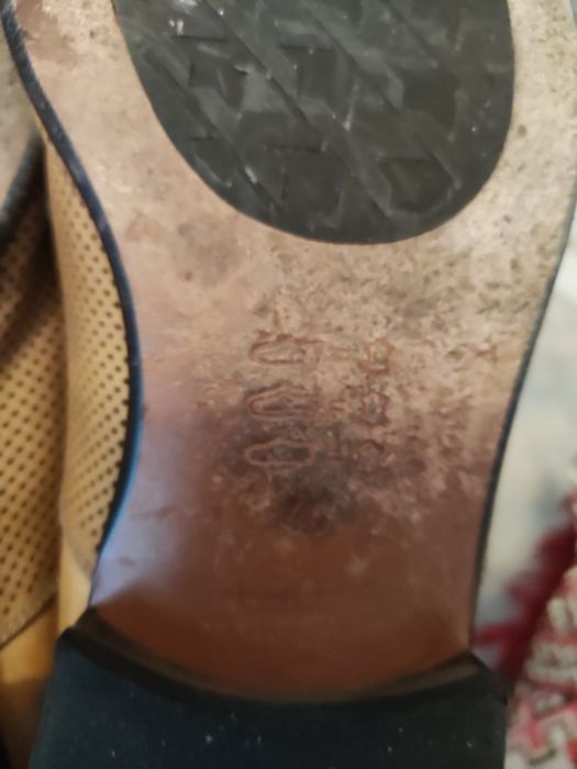 Чоловічі шкіряні літні туфлі