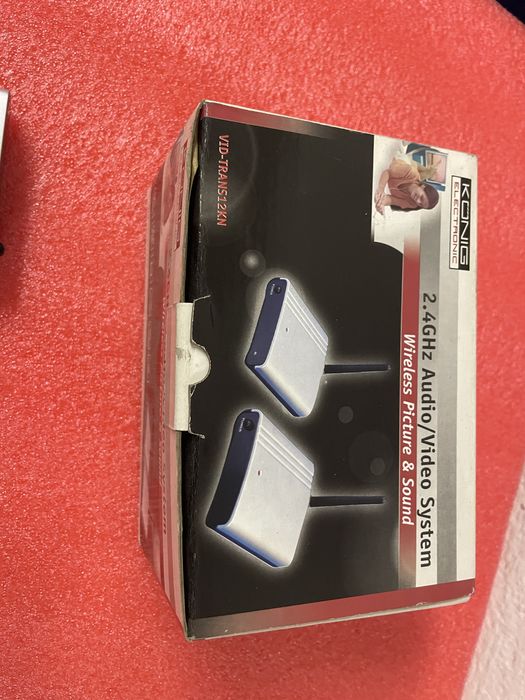 Transmissor e receptor video e audio