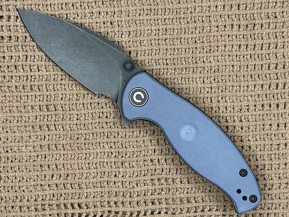 Civivi Scintilla Neutral Blue G10 з сталі D2