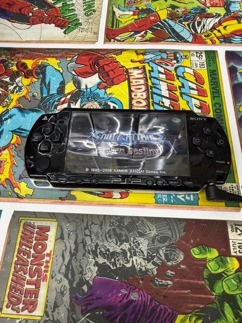 Sony PSP Slim 2004 Czarna + Gra Soul Calibur + 1GB + Etui Gwarancja 12M Szczecin Ufogames