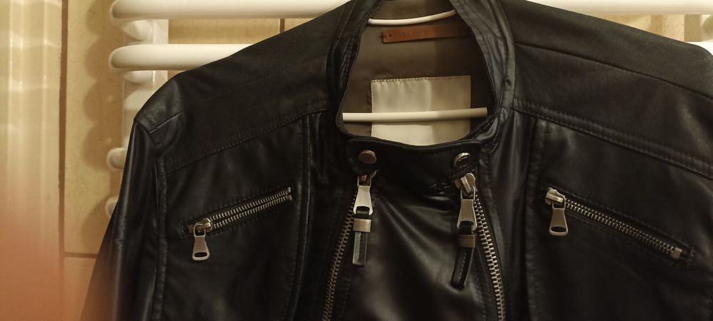 Kurtka Zara eko skura