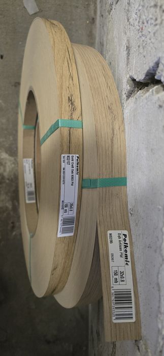 Obrzeża meblowe ABS POLKEMIC 32x0,8 26x0,8Dąb Artisan, Dąb crat