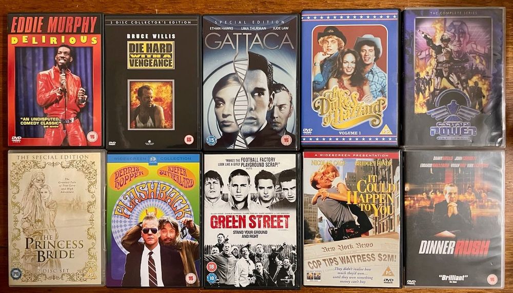 26 DVDs - filmes famosos - SEM legendas em português