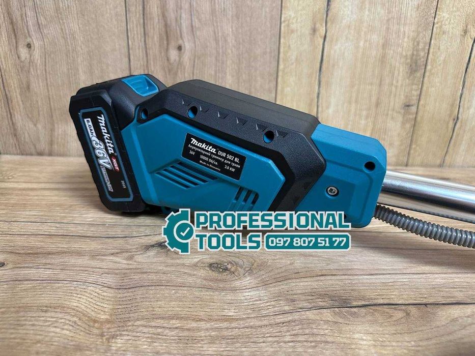 Аккумуляторный триммер косилка Makita DUR502 BL 36V-8Ah з двох частин