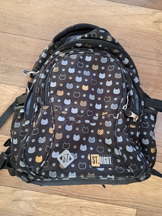 Plecak w głowy kotki