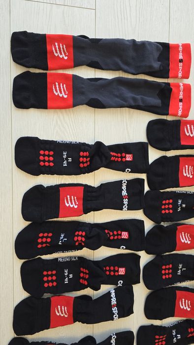 Шкарпетки компресійні compressport 39-41 42-44 нові оригінал дефект