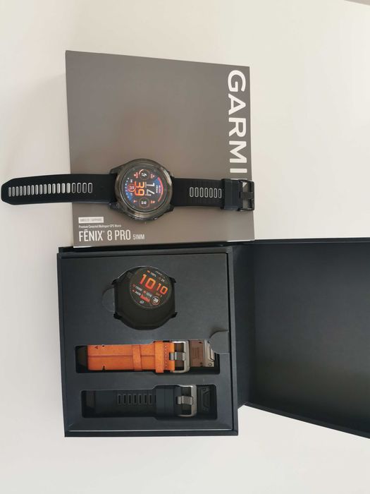 Zegarek Garmin Fenix 8 pro - wersja jubilerska-2200 zł taniej!!! Stan idealny