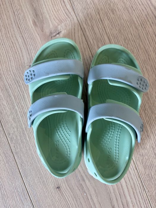Sandały crocs C13 zielone