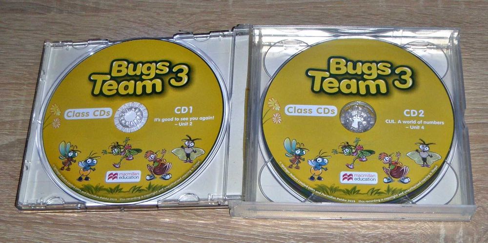 BUGS TEAM 3 : 4 x CD  > Magdalena Kondro < Audio dla nauczyciela