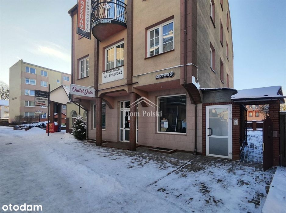 Dom 488 m2 z częścią usługową - Gołdap, centrum