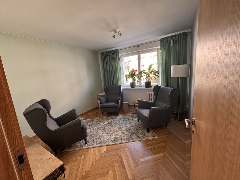 Wynajmę na wyłączność gabinet psychoterapeutyczny