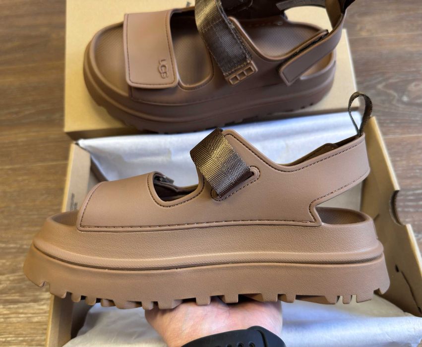 Босоножки/Босоніжки Ugg Goldenglow Sandals Brown/Угги/Сандали Угг/Уггі