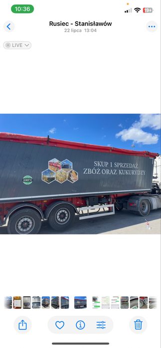 Naczepa Bodex 48 m3