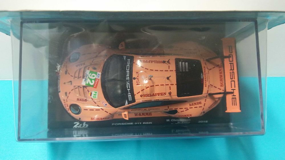 Porsche 911 RSR #92: 24h LM 2018 (Venc. Classe) - IXO Collections 1/43