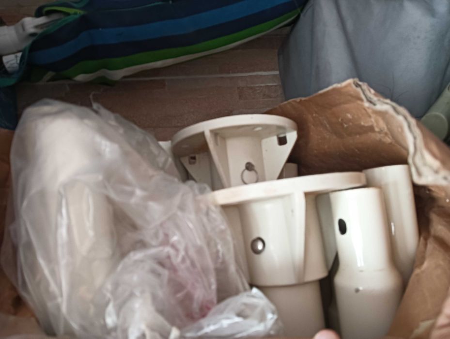 Tenda garagem de jardim