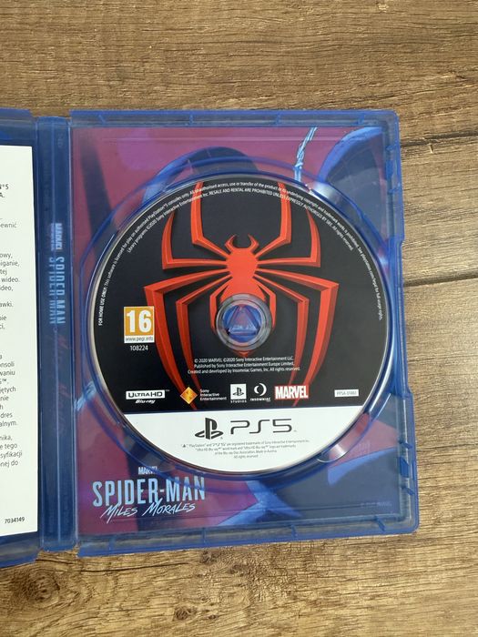 Spiderman Miles Morales PS5
