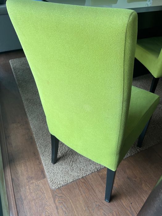 6 cadeiras wengué sala de jantar altas