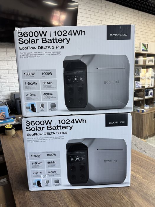 Зарядна станція EcoFlow DELTA 3 Plus, 1024 Вт-год (EFDELTA3P-EU) у ная