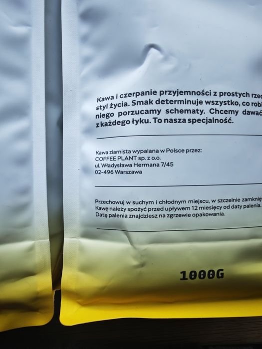 Kawa ziarnista Coffie Plant 2 kg
