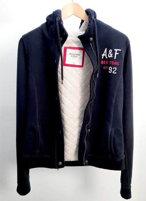 Casaco Abercrombie & Fitch com forro polar